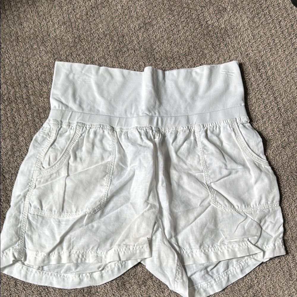 Calvin Klein Performance High Waist White Shorts